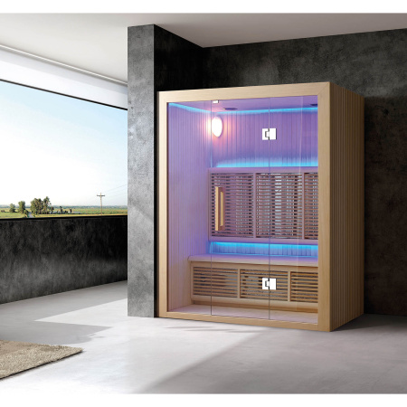 Инфракрасная сауна Mexda WS-1413 красный кедр 1700*1050*1900