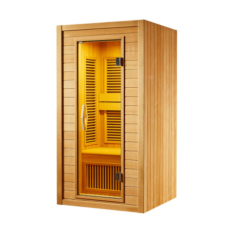 Инфракрасная сауна Mexda WS-1604SR красный кедр 1000*1000*1900