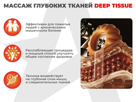 Ультра премиум массажное кресло D_Core 2 Черный