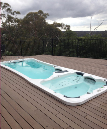 Плавательный спа бассейн Vortex Spas Hydrozone PRO